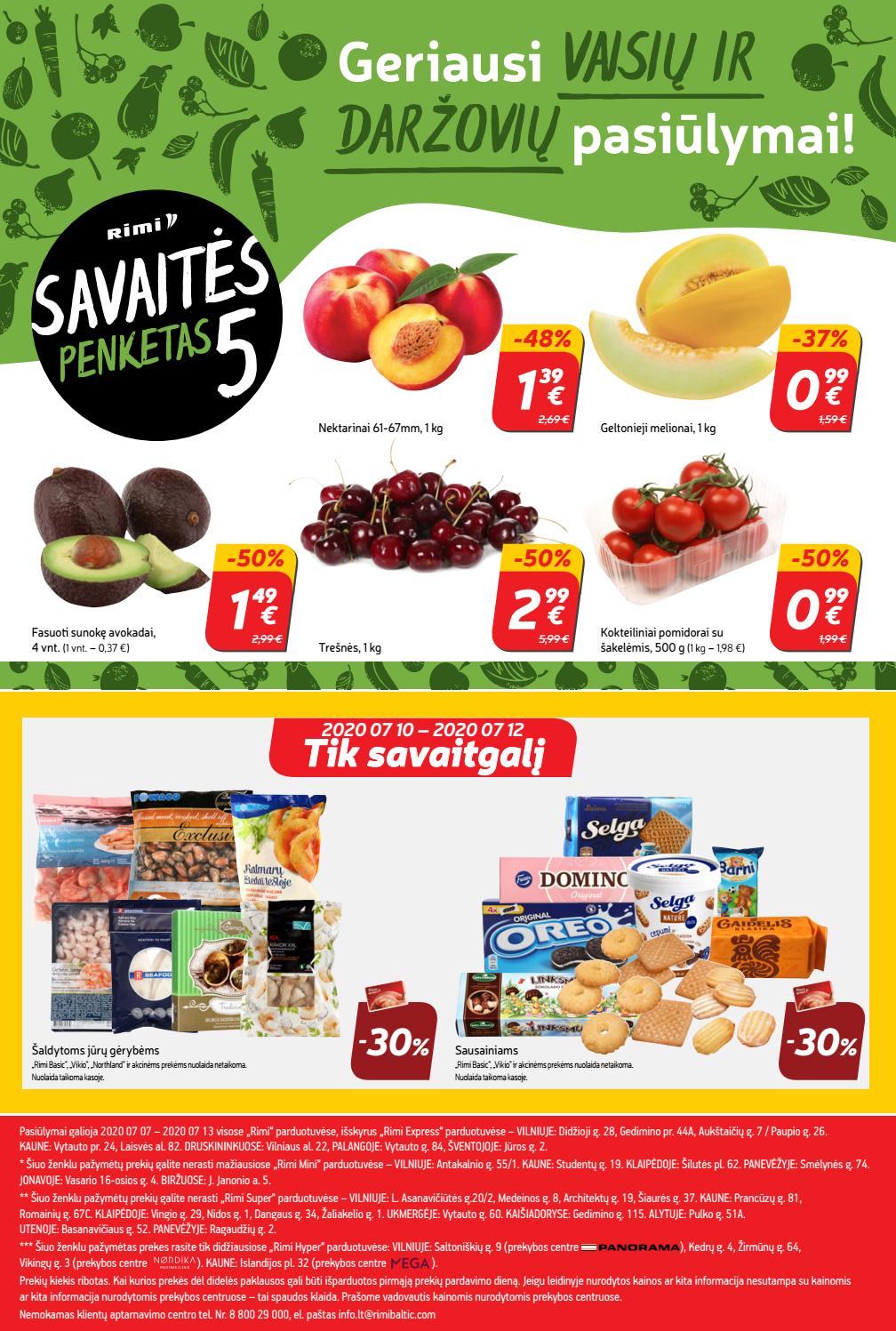 Rimi savaitinis leidinys akcijos nuo 
  2020-07-07 iki 
  2020-07-13 | Leidinukas.lt puslapis 24