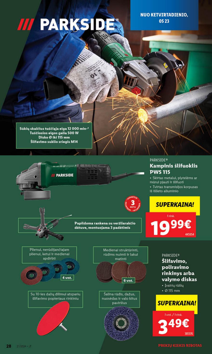 Lidl ne maisto leidinys akcijos nuo 
  2024-05-20 iki 
  2024-05-26 | Leidinukas.lt puslapis 28