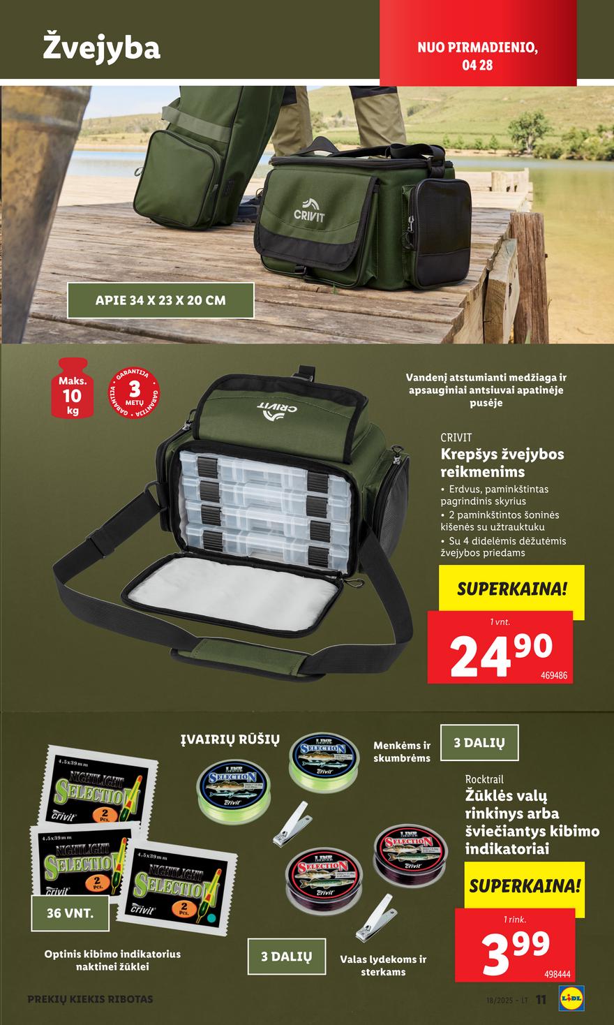 Lidl leidinys akcijos nuo 
  2025-04-28 iki 
  2025-05-04 | Leidinukas.lt puslapis 11