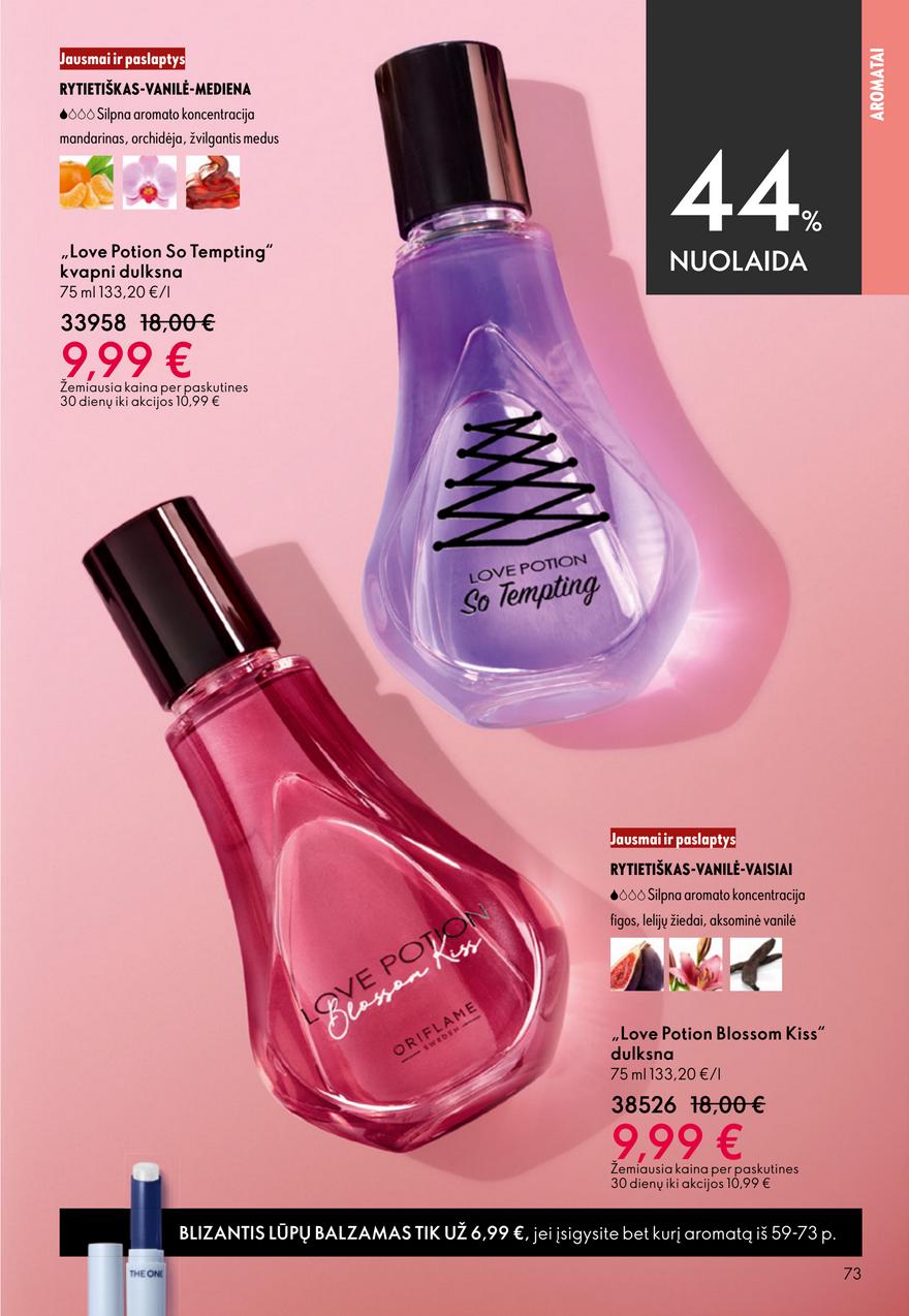 Oriflame katalogas akcijos nuo 
  2026-04-22 iki 
  2026-05-12 | Leidinukas.lt puslapis 73
