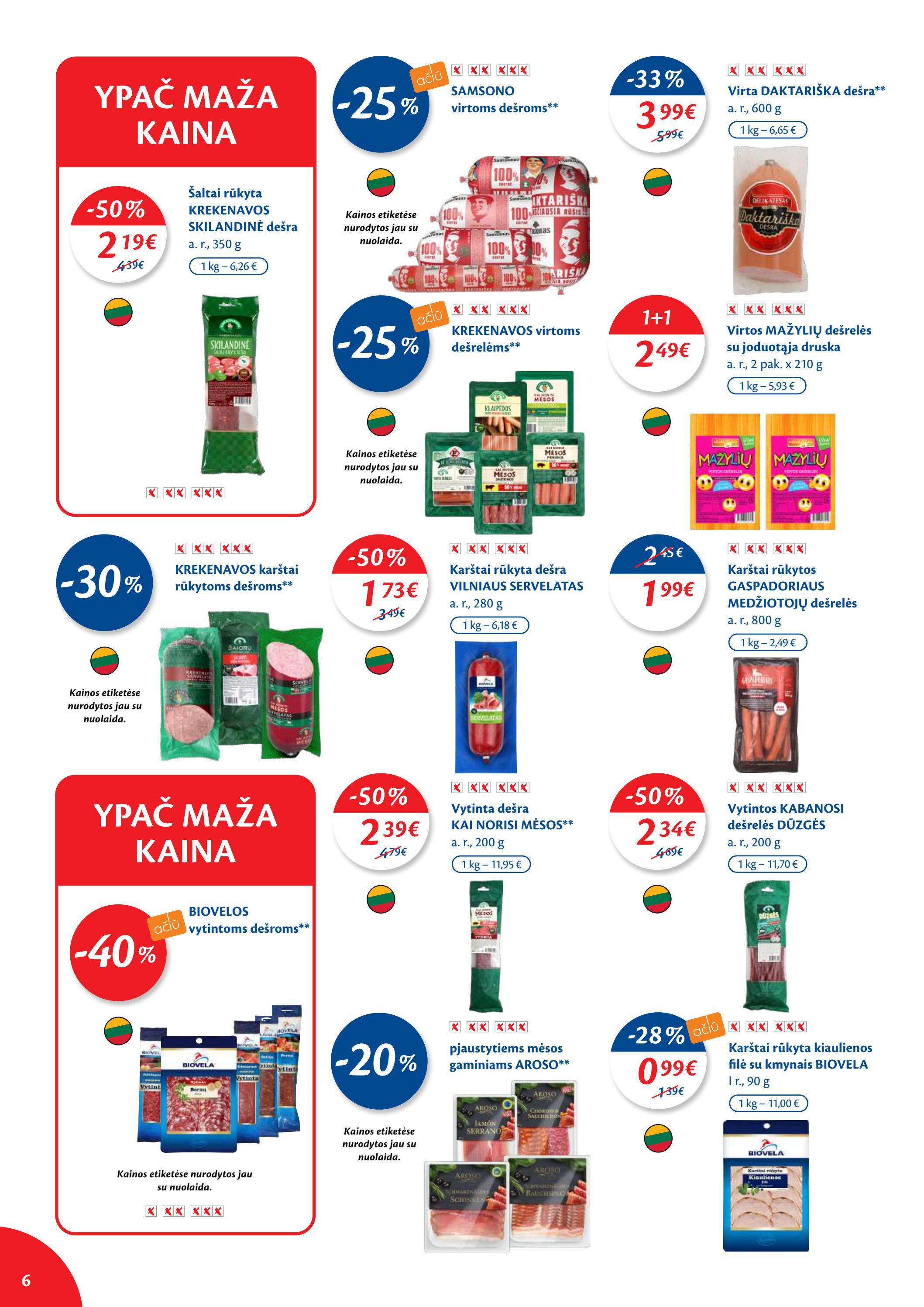 Maxima kaininis leidinys akcijos nuo 
  2022-04-19 iki 
  2022-04-25 | Leidinukas.lt puslapis 6