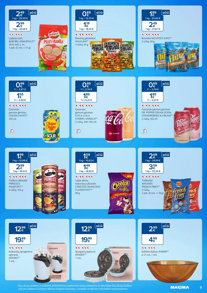 Maxima savaitinis leidinys 35 akcijos nuo
2024-08-27 iki
2024-09-02 | Leidinukas.lt puslapis 9