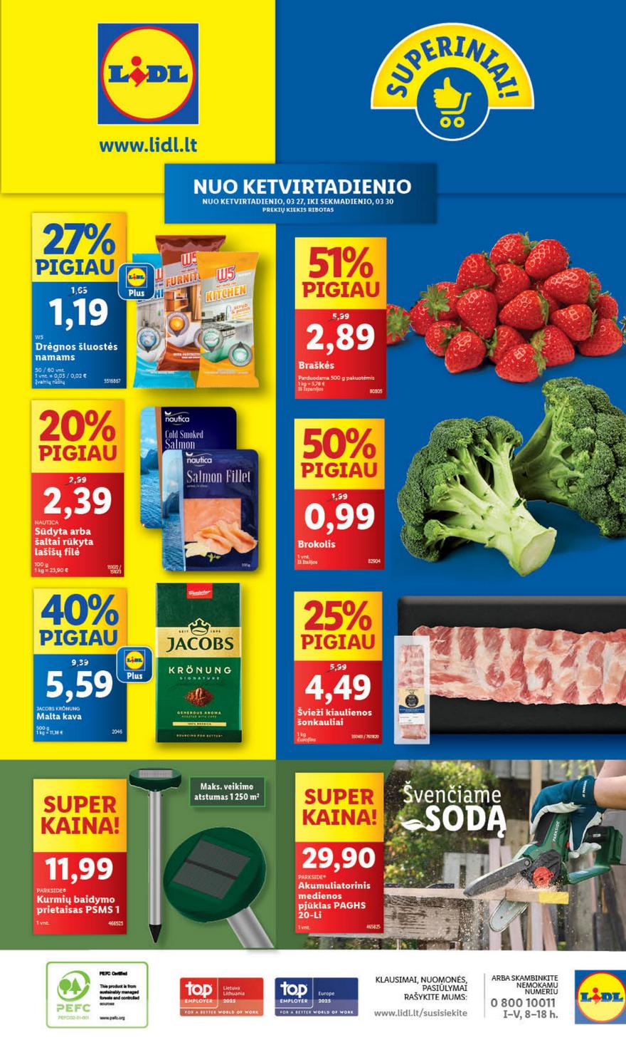 Lidl leidinys naujas akcijos nuo 
  2025-03-24 iki 
  2025-03-30 | Leidinukas.lt puslapis 53