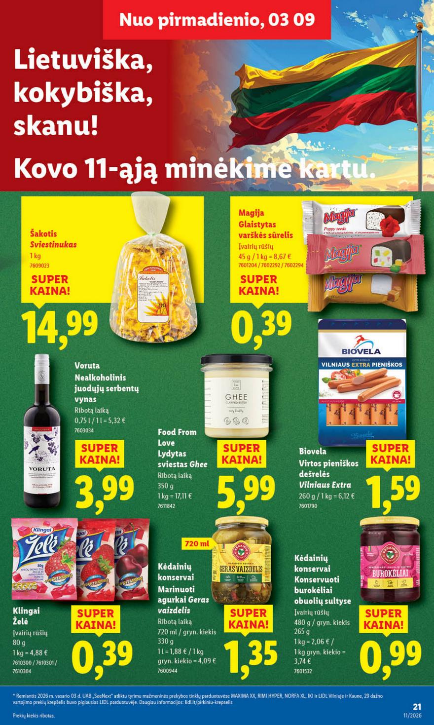 Lidl leidinys naujas akcijos nuo 
  2026-03-09 iki 
  2026-03-15 | Leidinukas.lt puslapis 21