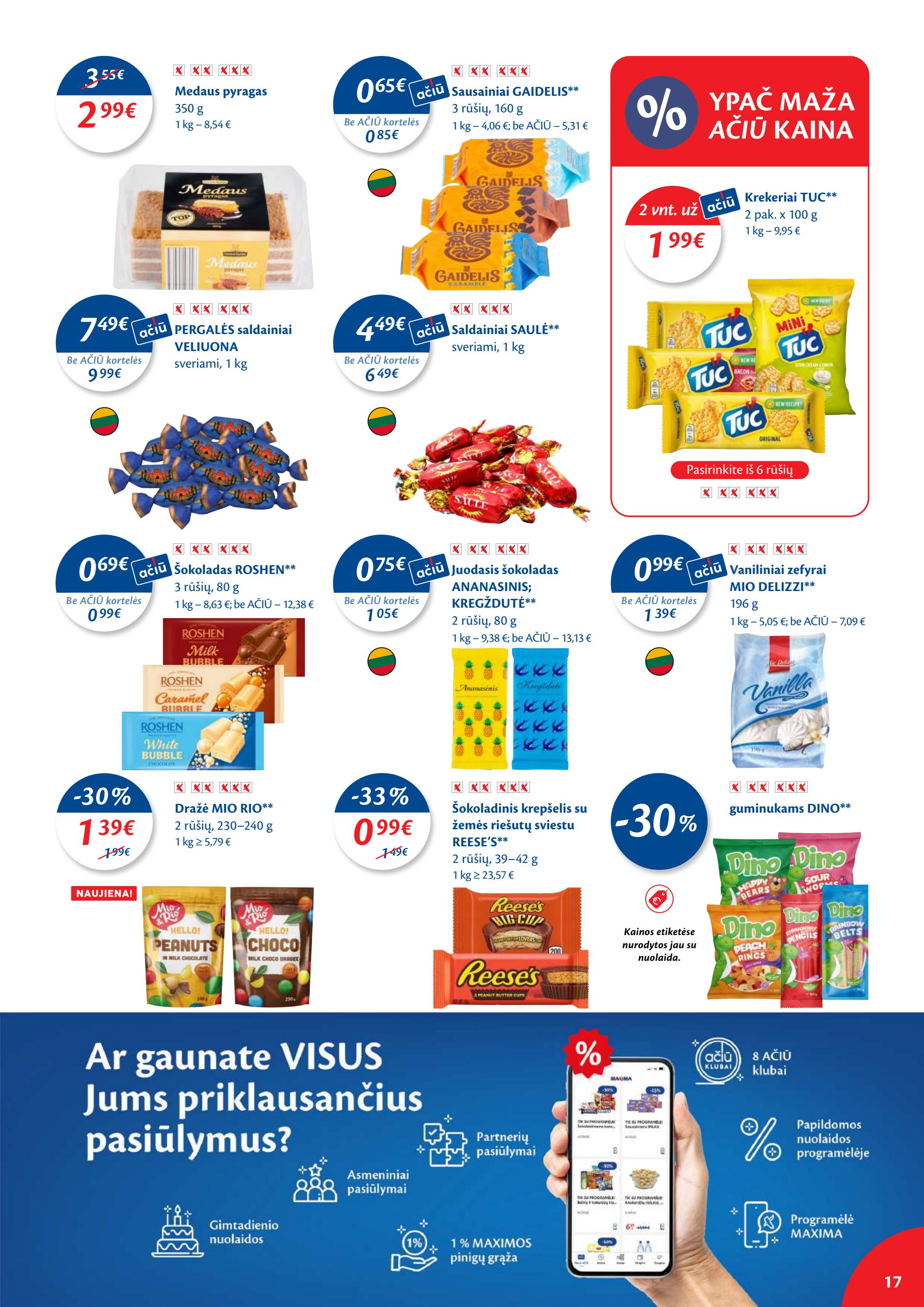 Maxima leidinys akcijos nuo 
  2023-01-03 iki 
  2023-01-09 | Leidinukas.lt puslapis 17