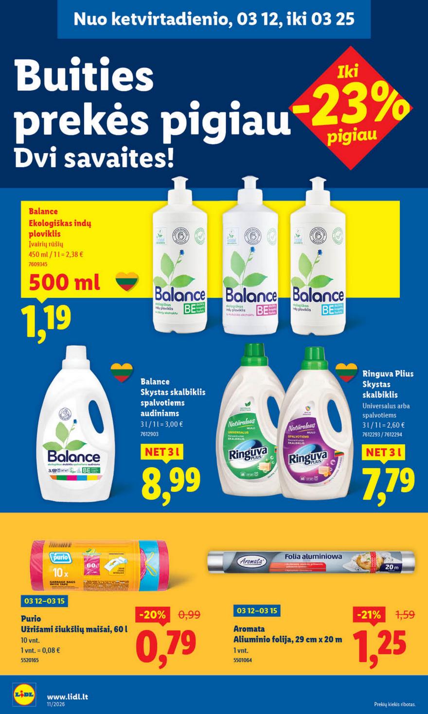 Lidl leidinys naujas akcijos nuo 
  2026-03-09 iki 
  2026-03-15 | Leidinukas.lt puslapis 28
