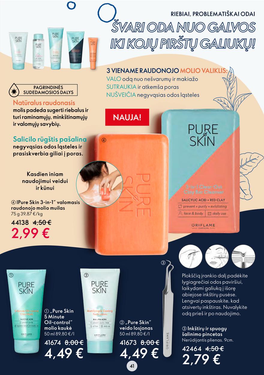 Oriflame katalogas akcijos nuo 
  2022-08-24 iki 
  2022-09-13 | Leidinukas.lt puslapis 41