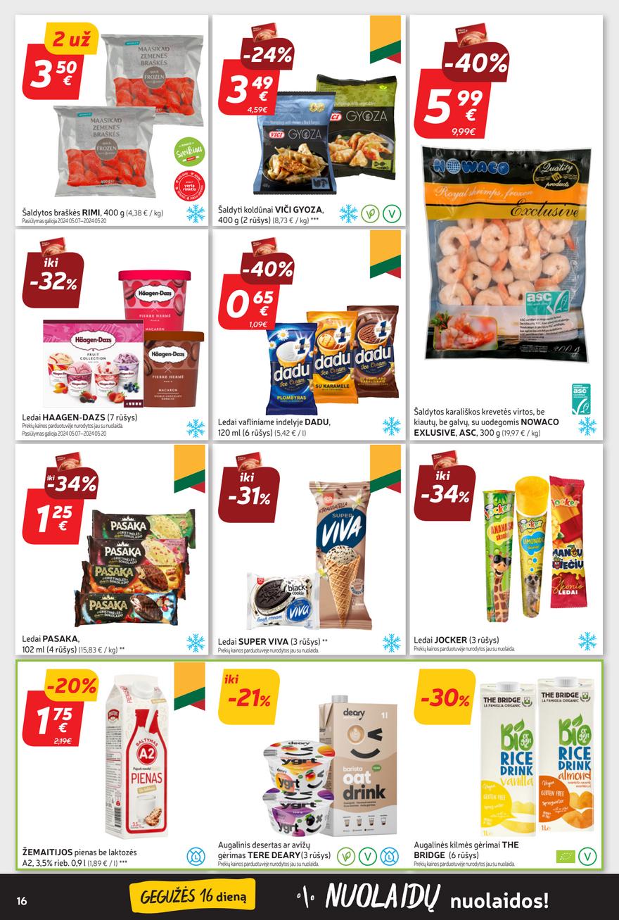 Rimi savaitinis leidinys akcijos nuo 
  2024-05-14 iki 
  2024-05-20 | Leidinukas.lt puslapis 16