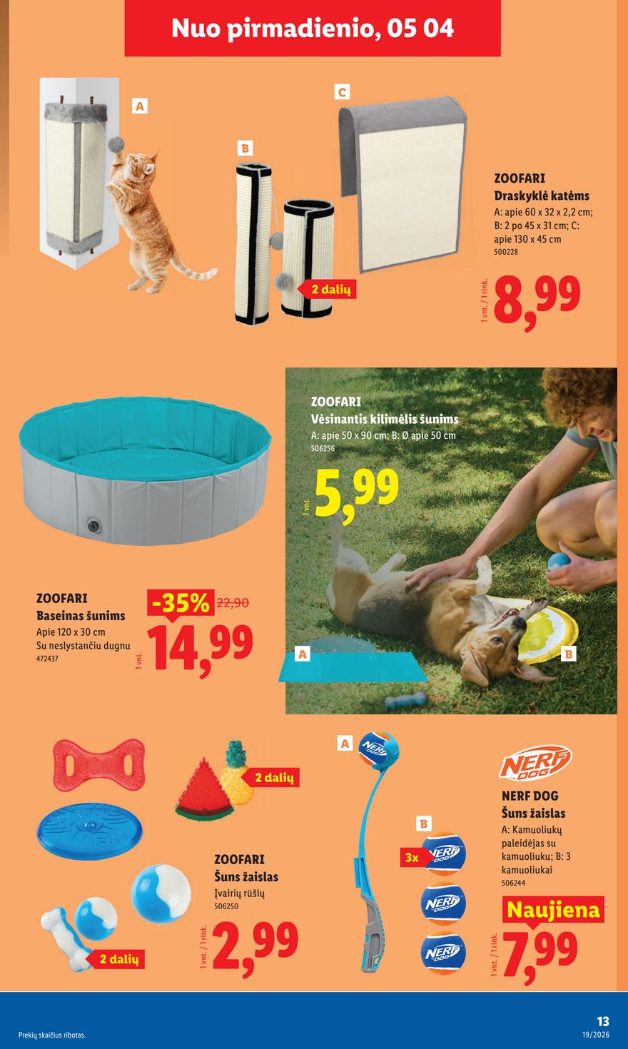 Lidl leidinys akcijos nuo 
  2026-05-04 iki 
  2026-05-10 | Leidinukas.lt puslapis 13