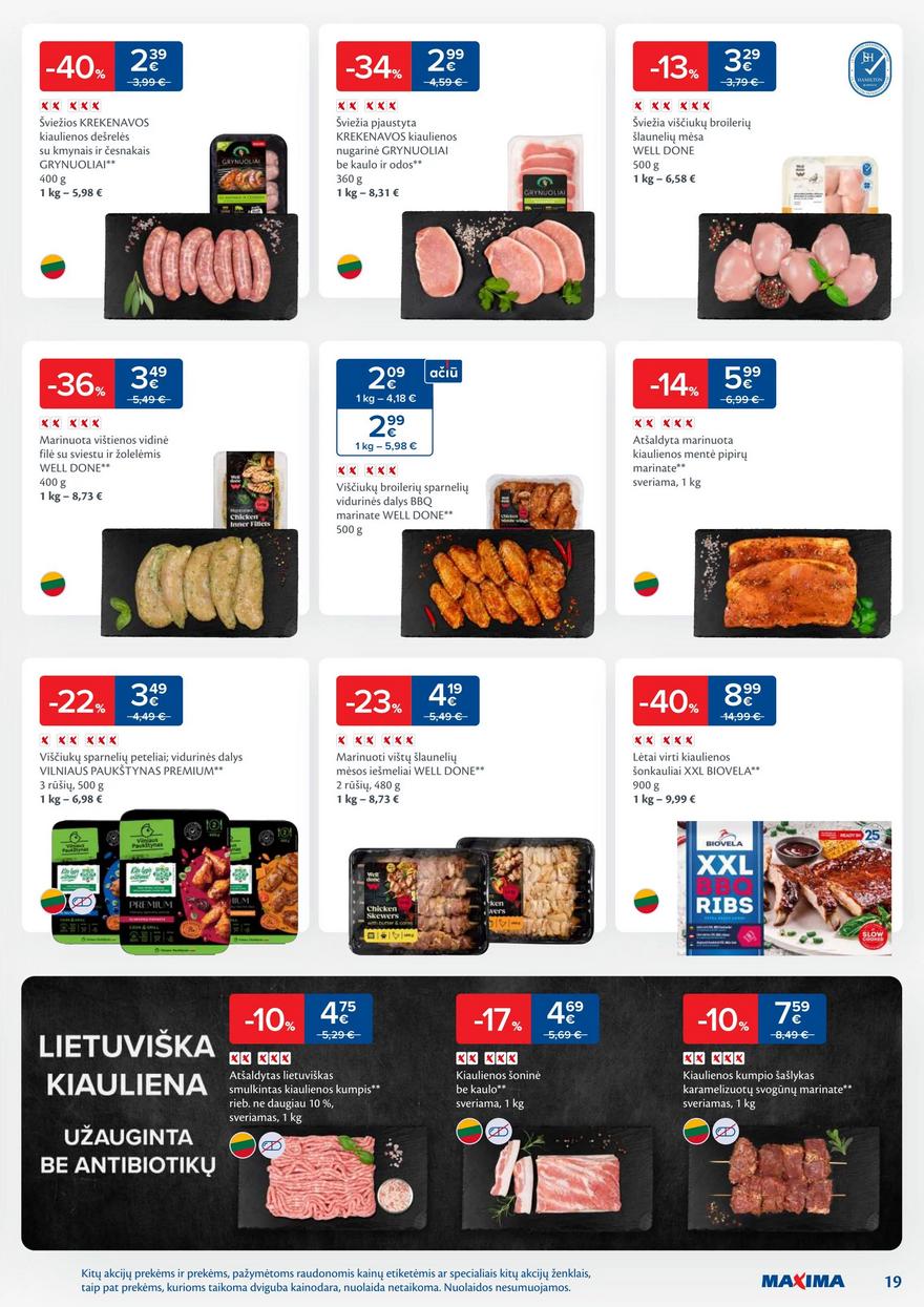 Maxima leidinukas akcijos nuo
2025-08-26 iki
2025-09-01 | Leidinukas.lt puslapis 19