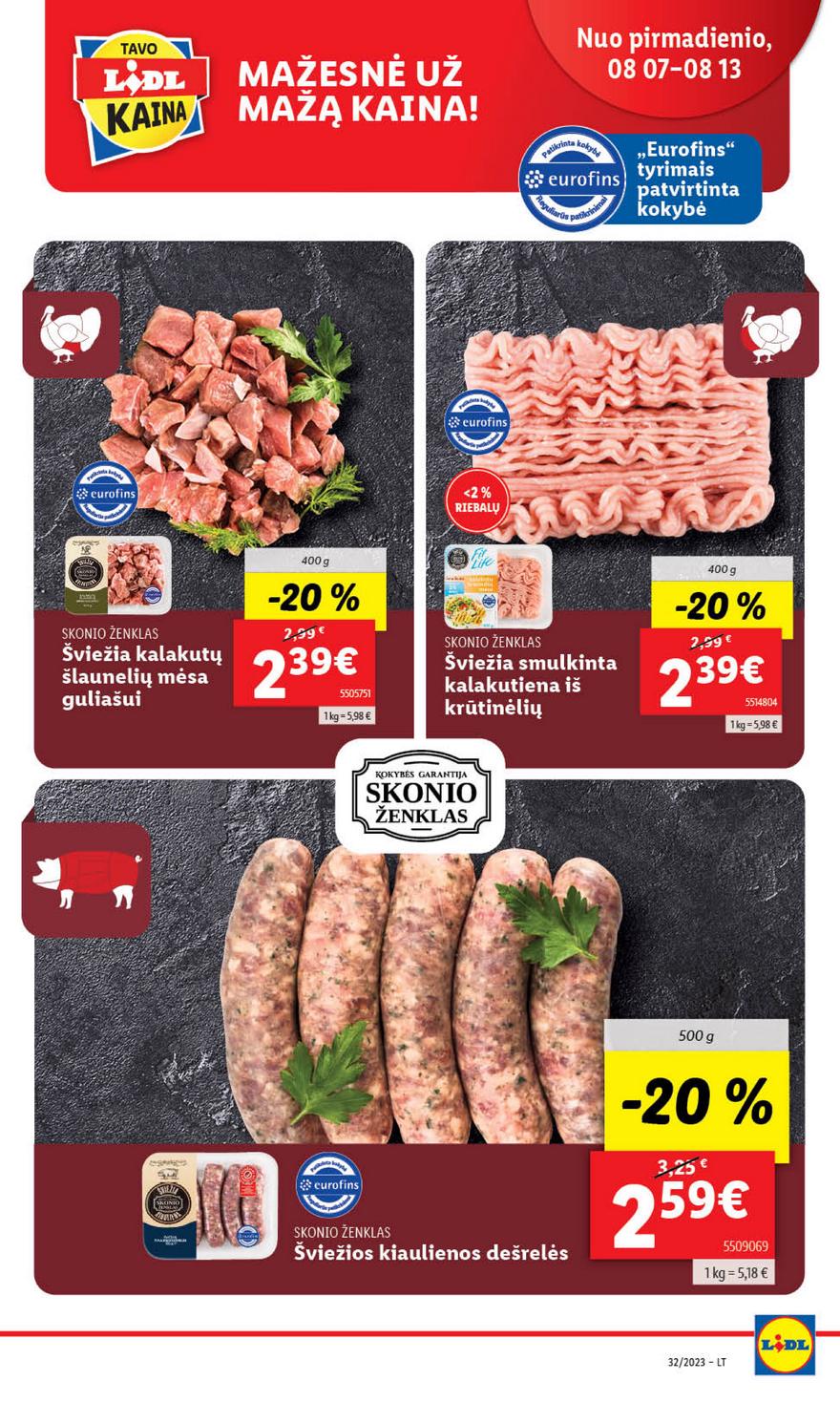 Lidl pasiūlymai akcijos nuo 
  2023-08-07 iki 
  2023-08-13 | Leidinukas.lt puslapis 30