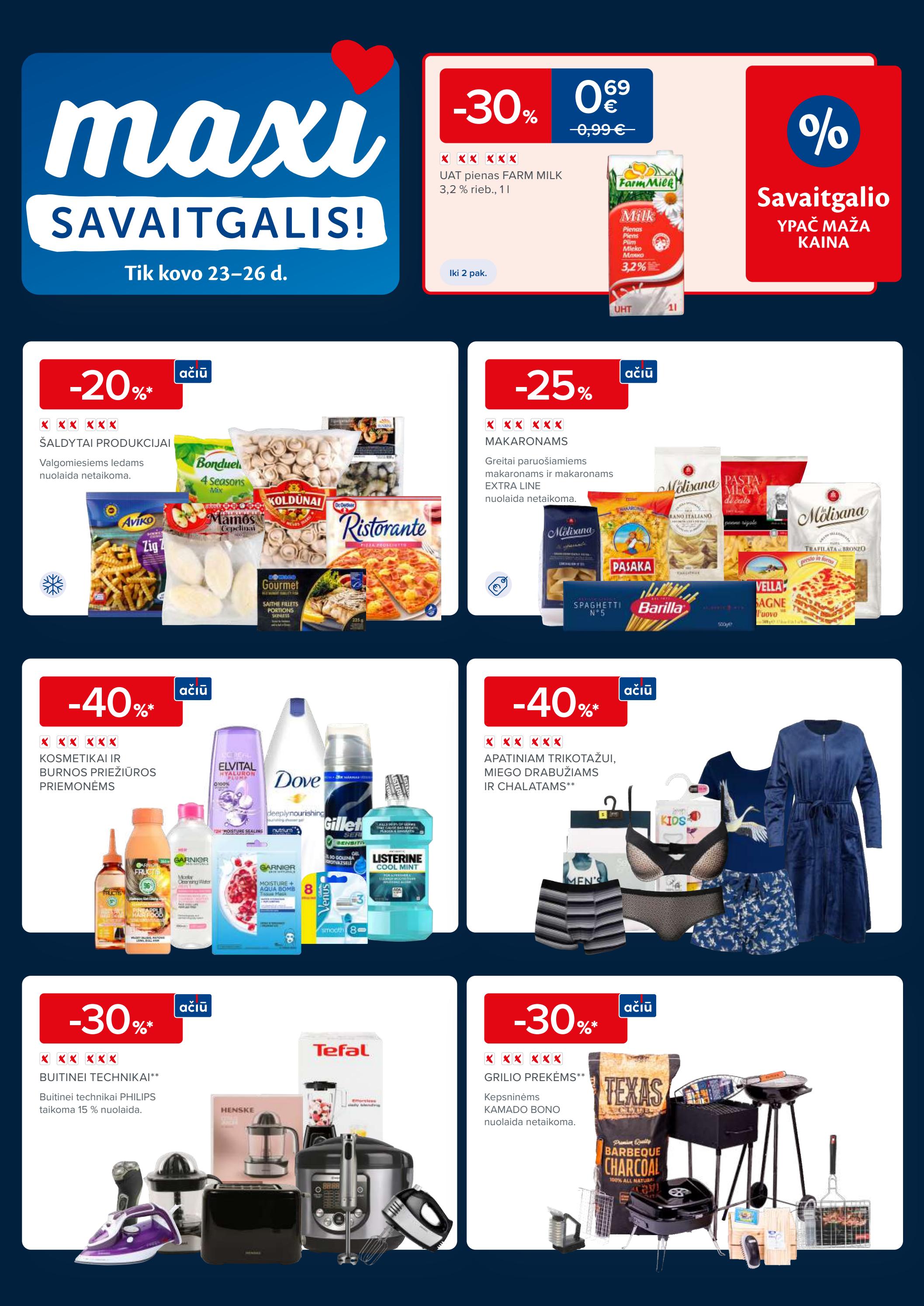 Maxima kaininis leidinys akcijos nuo 
  2023-03-21 iki 
  2023-03-27 | Leidinukas.lt puslapis 40