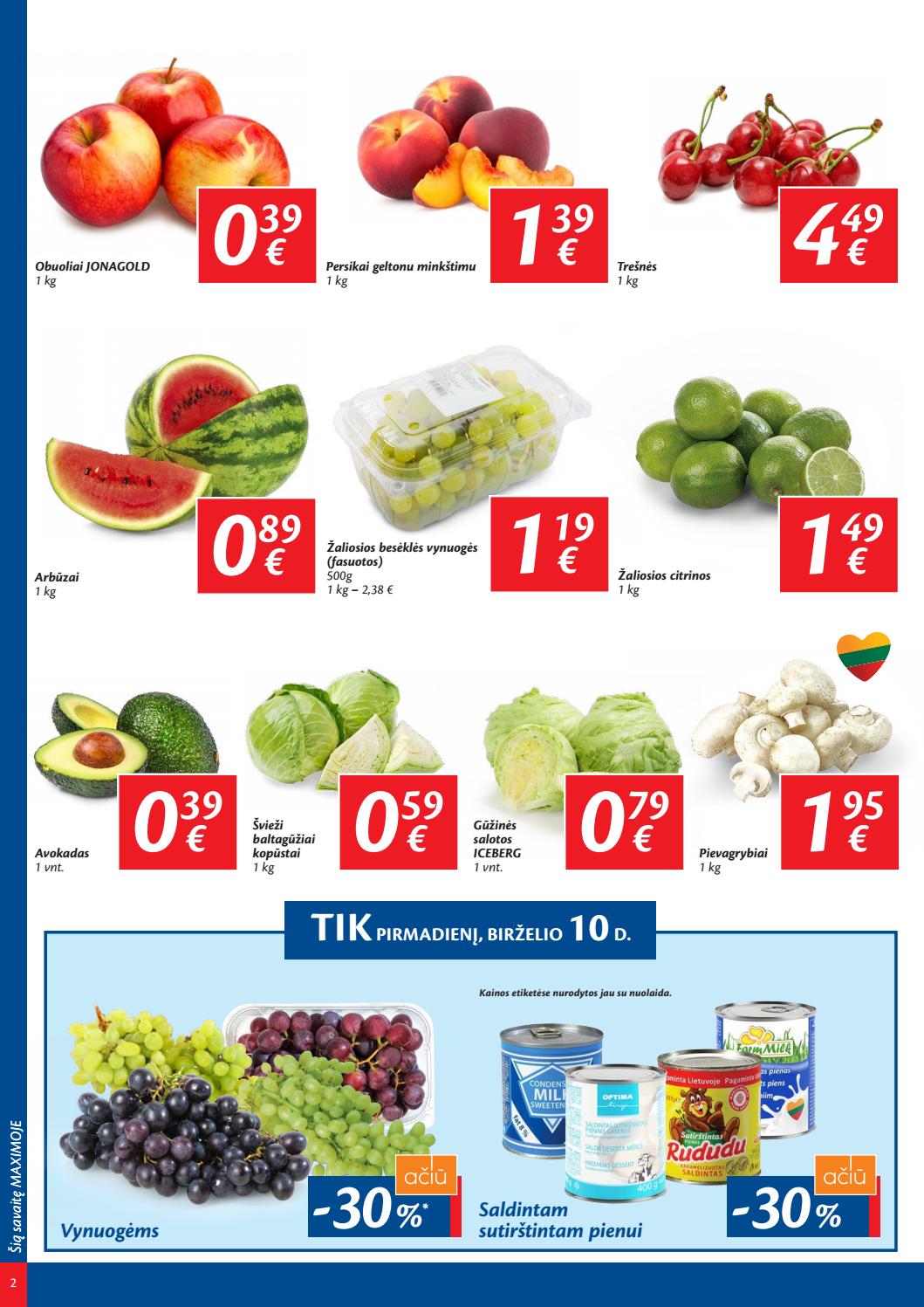 Maxima kaininis leidinys akcijos nuo 
  2019-06-04 iki 
  2019-06-10 | Leidinukas.lt puslapis 2
