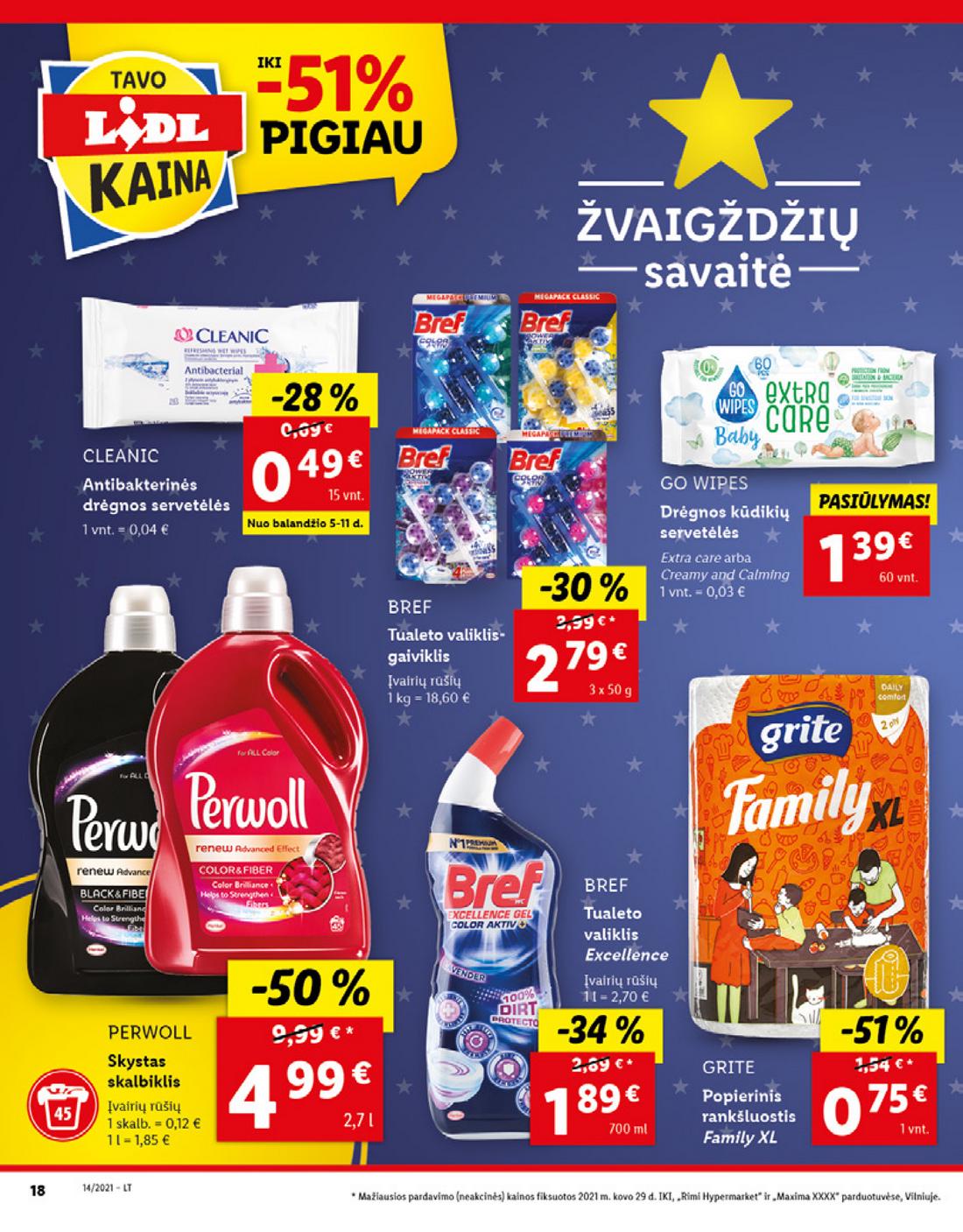 Lidl maisto prekių pasiūlymai akcijos nuo 
  2021-04-05 iki 
  2021-04-11 | Leidinukas.lt puslapis 18
