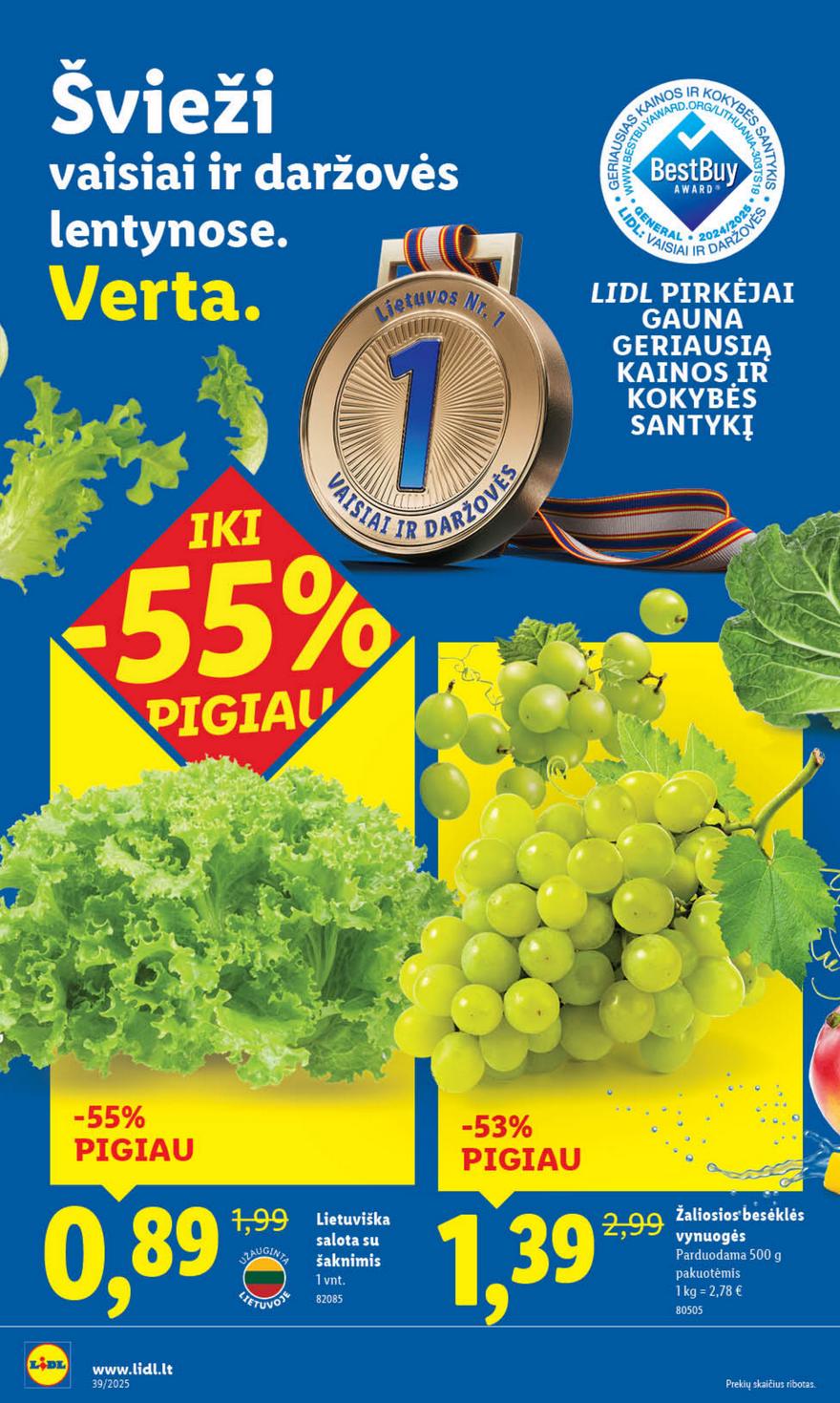 Lidl leidinys naujas akcijos nuo 
  2025-09-22 iki 
  2025-09-28 | Leidinukas.lt puslapis 4