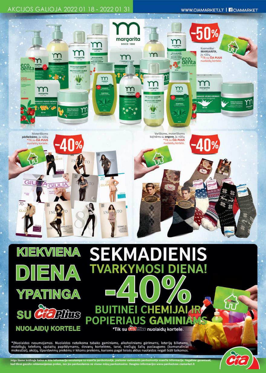 Čia market leidinys akcijos nuo 
  2022-01-18 iki 
  2022-01-31 | Leidinukas.lt puslapis 15