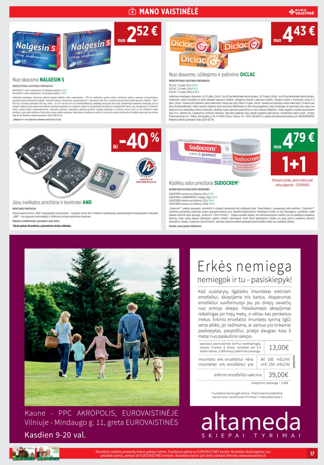 Euro vaistinė leidinys akcijos nuo 
  2020-06-01 iki 
  2020-06-30 | Leidinukas.lt puslapis 17