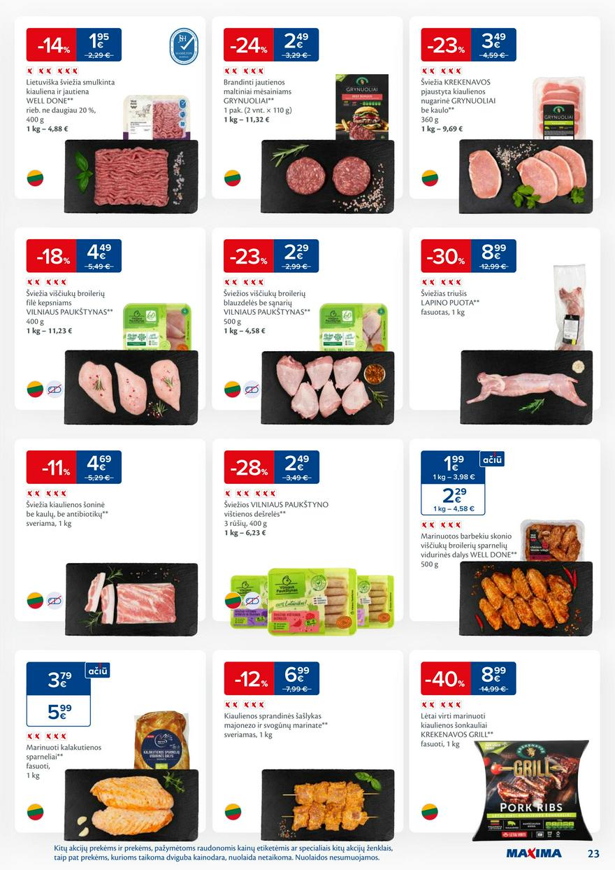 Maxima leidinys 20 akcijos nuo 
  2025-05-13 iki 
  2025-05-19 | Leidinukas.lt puslapis 23