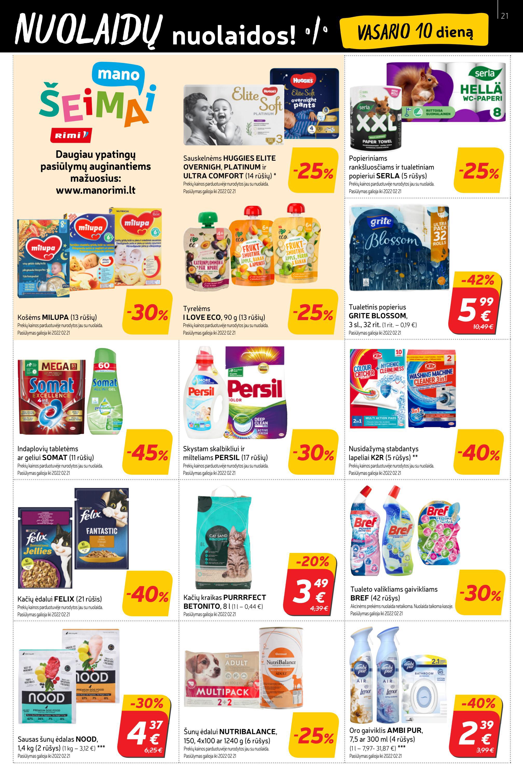 Rimi savaitinis leidinys akcijos nuo 
  2022-02-08 iki 
  2022-02-14 | Leidinukas.lt puslapis 21