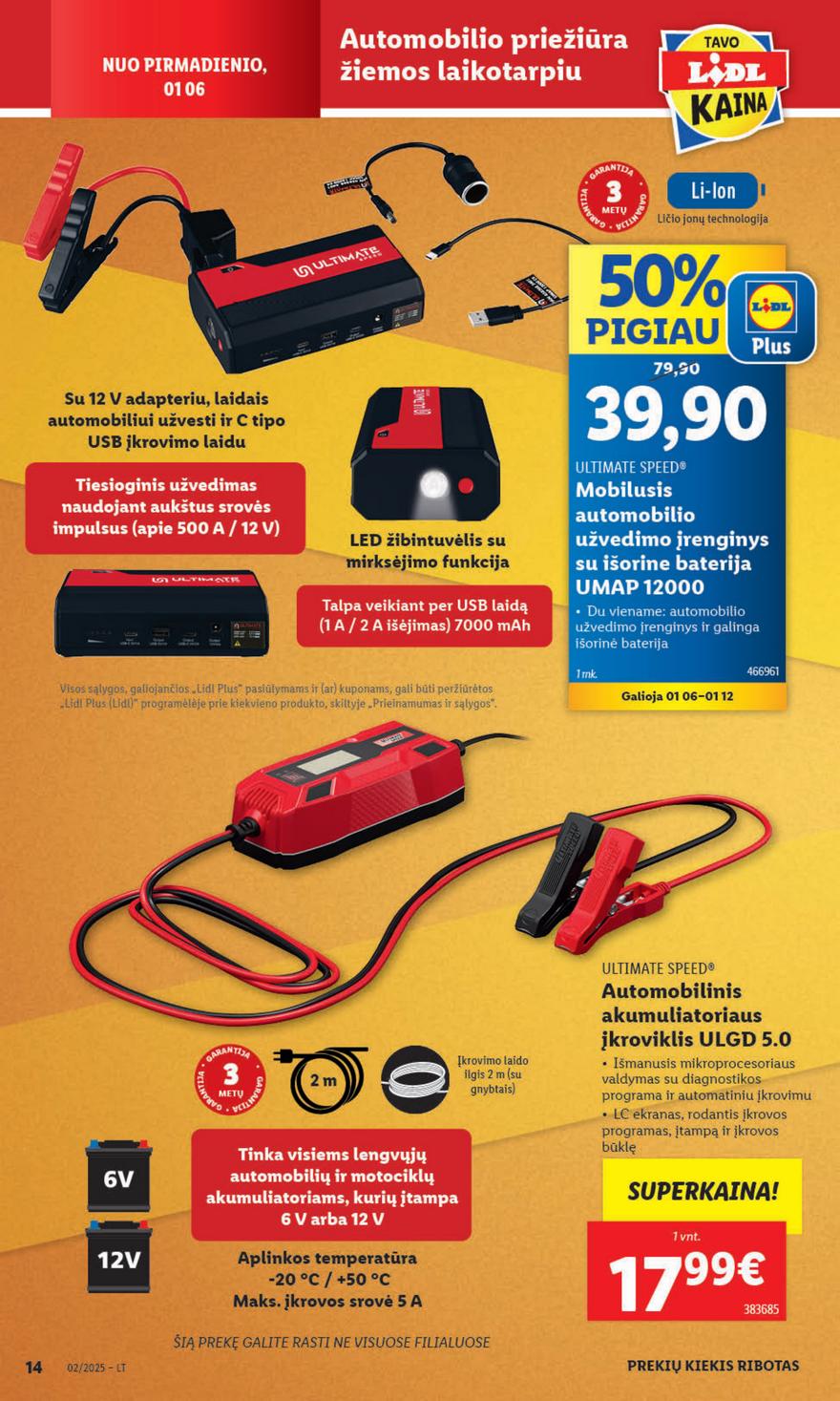 Lidl ne maisto leidinys akcijos nuo 
  2025-01-06 iki 
  2025-01-12 | Leidinukas.lt puslapis 14