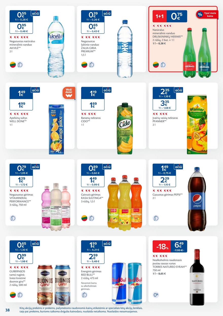 Maxima savaitinis leidinys 47 akcijos nuo
2024-11-19 iki
2024-11-25 | Leidinukas.lt puslapis 38