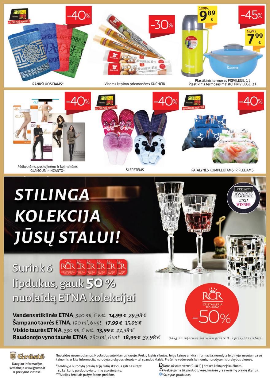 Grūstė leidinys akcijos nuo 
  2022-01-21 iki 
  2022-01-31 | Leidinukas.lt puslapis 12