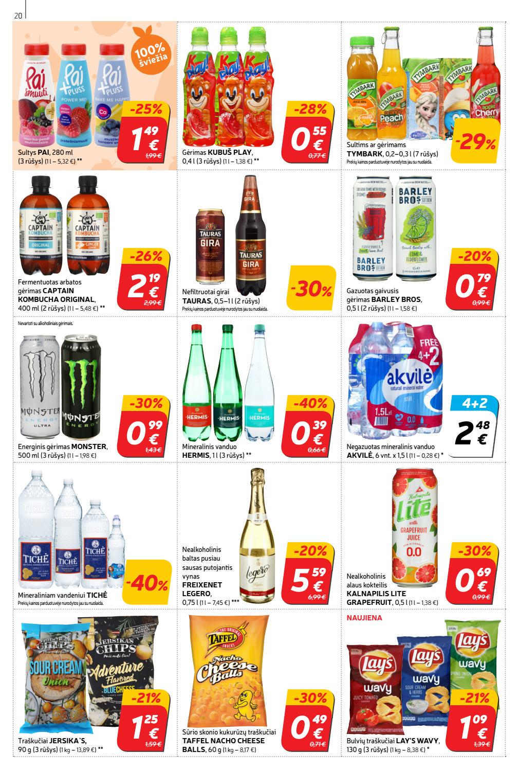 Rimi savaitinis leidinys akcijos nuo 
  2019-09-10 iki 
  2019-09-16 | Leidinukas.lt puslapis 20