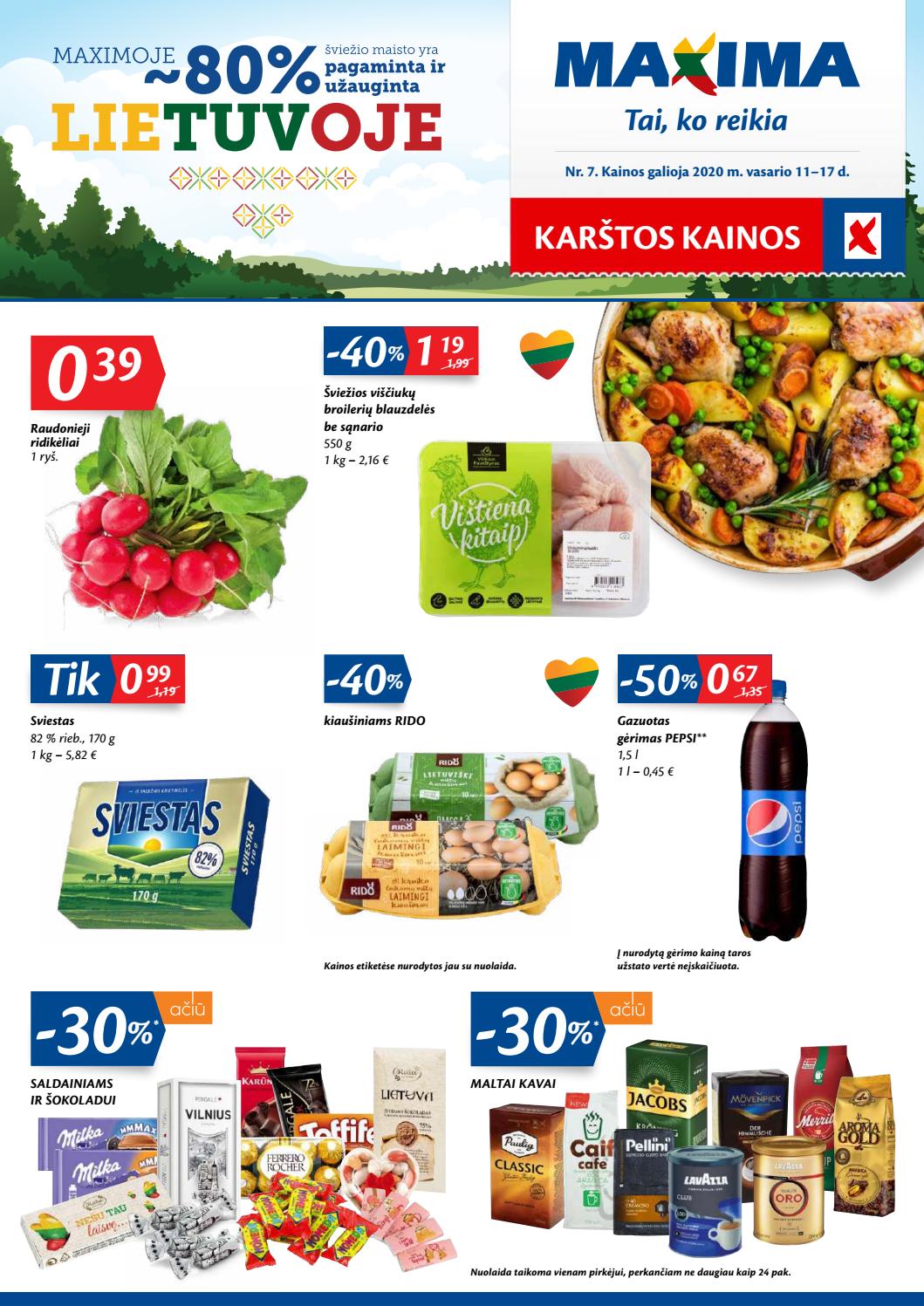 Maxima kaininis leidinys akcijos nuo 
  2020-02-11 iki 
  2020-02-17 | Leidinukas.lt puslapis 1