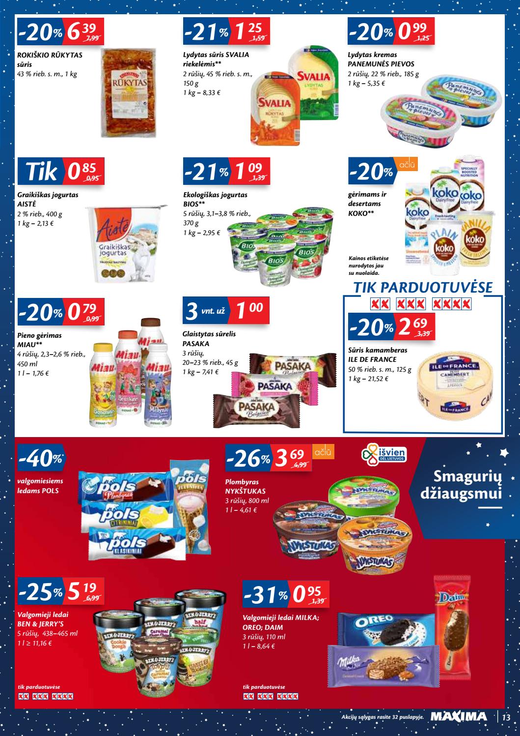 Maxima kaininis leidinys akcijos nuo 
  2020-12-01 iki 
  2020-12-07 | Leidinukas.lt puslapis 13
