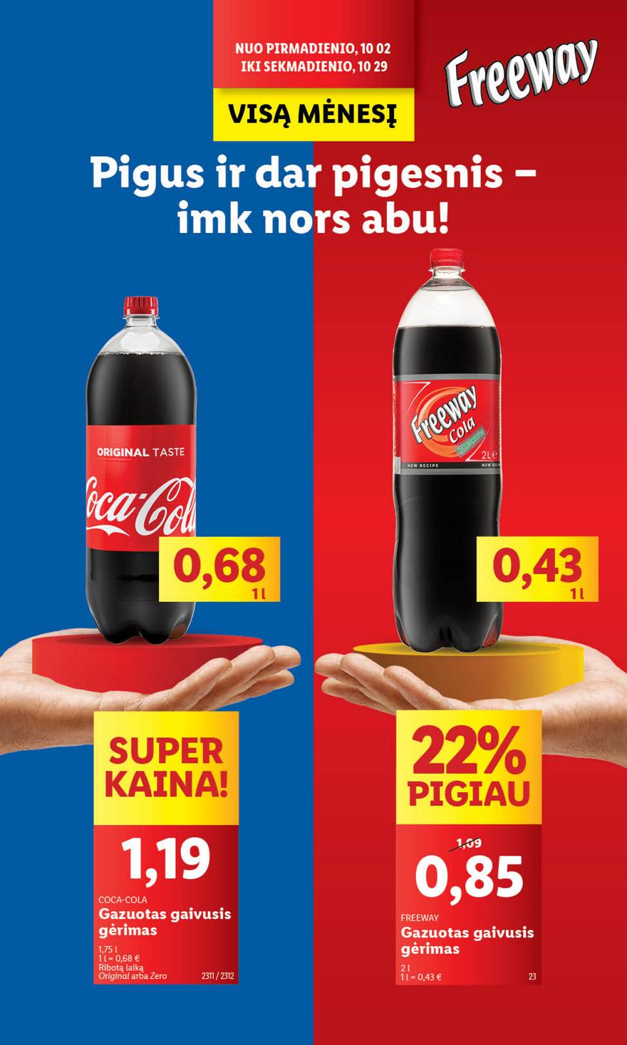 Lidl pasiūlymai akcijos nuo 
  2023-10-02 iki 
  2023-10-08 | Leidinukas.lt puslapis 3
