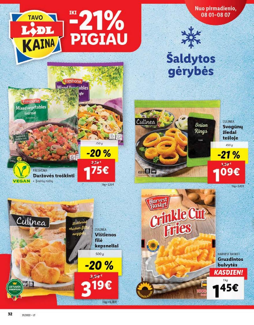 Ldil maisto leidinys akcijos nuo 
  2022-08-01 iki 
  2022-08-07 | Leidinukas.lt puslapis 32