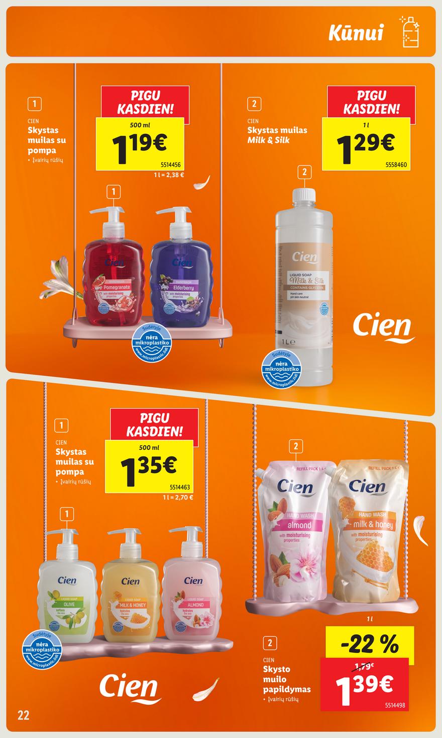 Lidl festivalis leidinys akcijos nuo 
  2024-09-30 iki 
  2024-10-13 | Leidinukas.lt puslapis 22