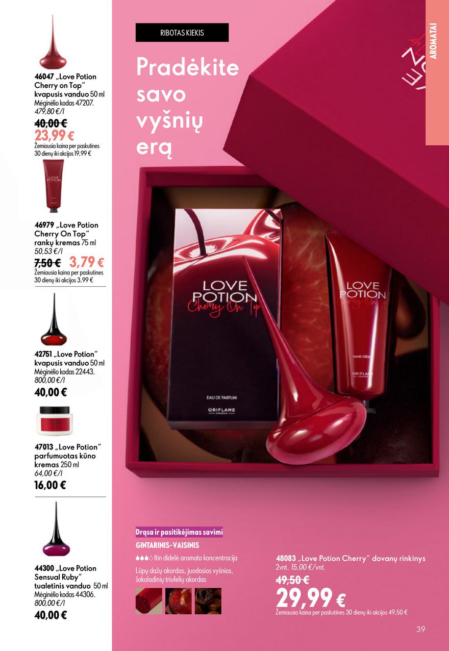 Oriflame katalogas akcijos nuo 
  2026-06-24 iki 
  2026-07-14 | Leidinukas.lt puslapis 39