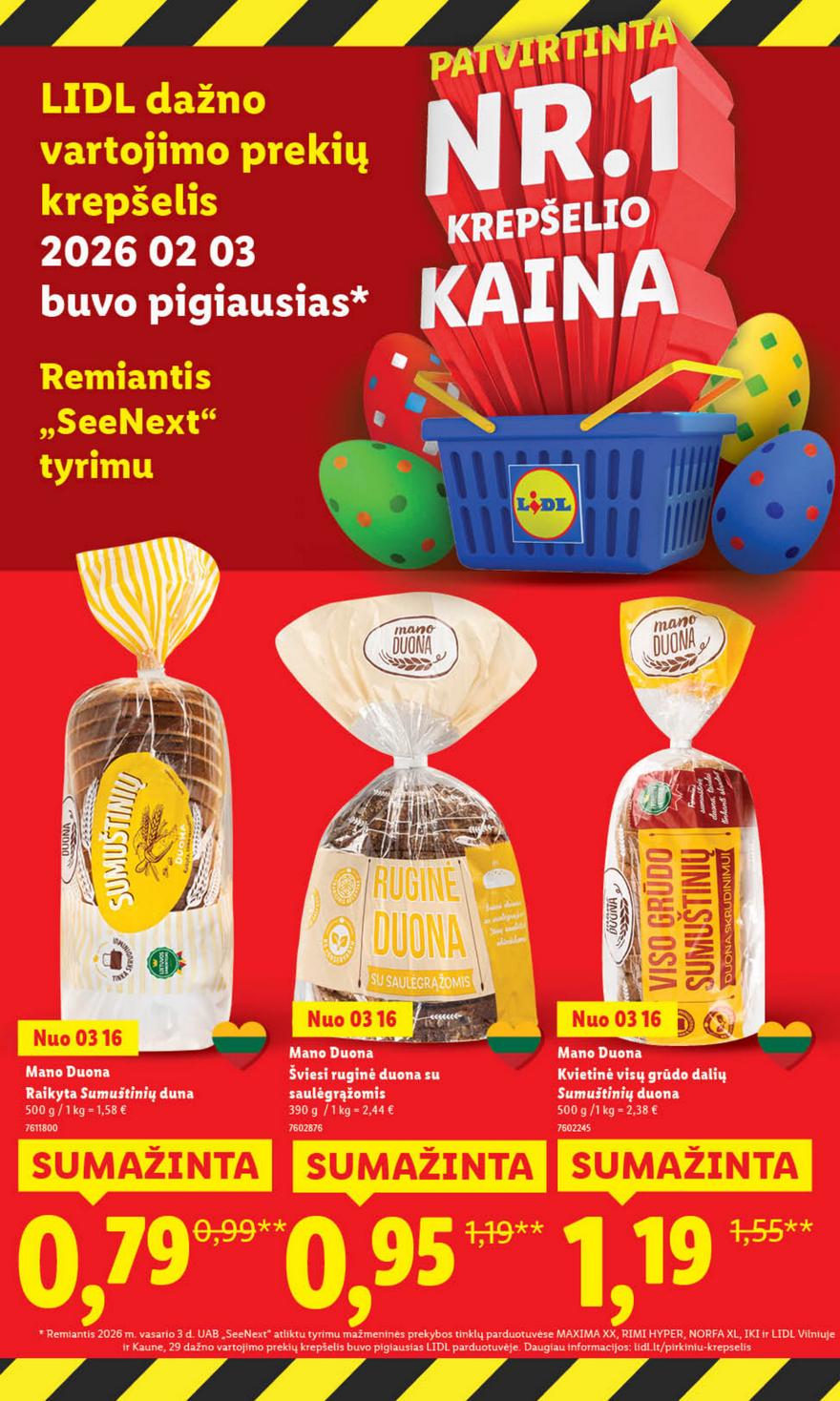 Lidl leidinys akcijos nuo 
  2026-03-16 iki 
  2026-03-22 | Leidinukas.lt puslapis 2
