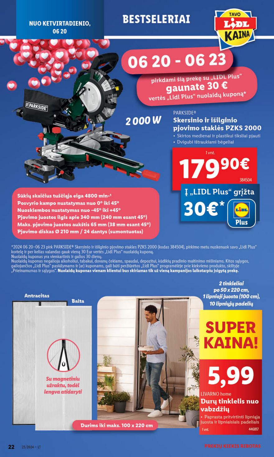 Lidl ne maisto leidinys akcijos nuo 
  2024-06-17 iki 
  2024-06-23 | Leidinukas.lt puslapis 22