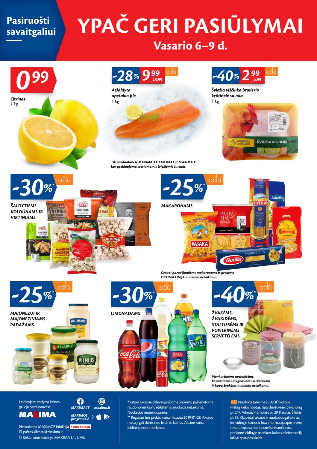 Maxima kaininis leidinys akcijos nuo 
  2020-02-04 iki 
  2020-02-10 | Leidinukas.lt puslapis 20
