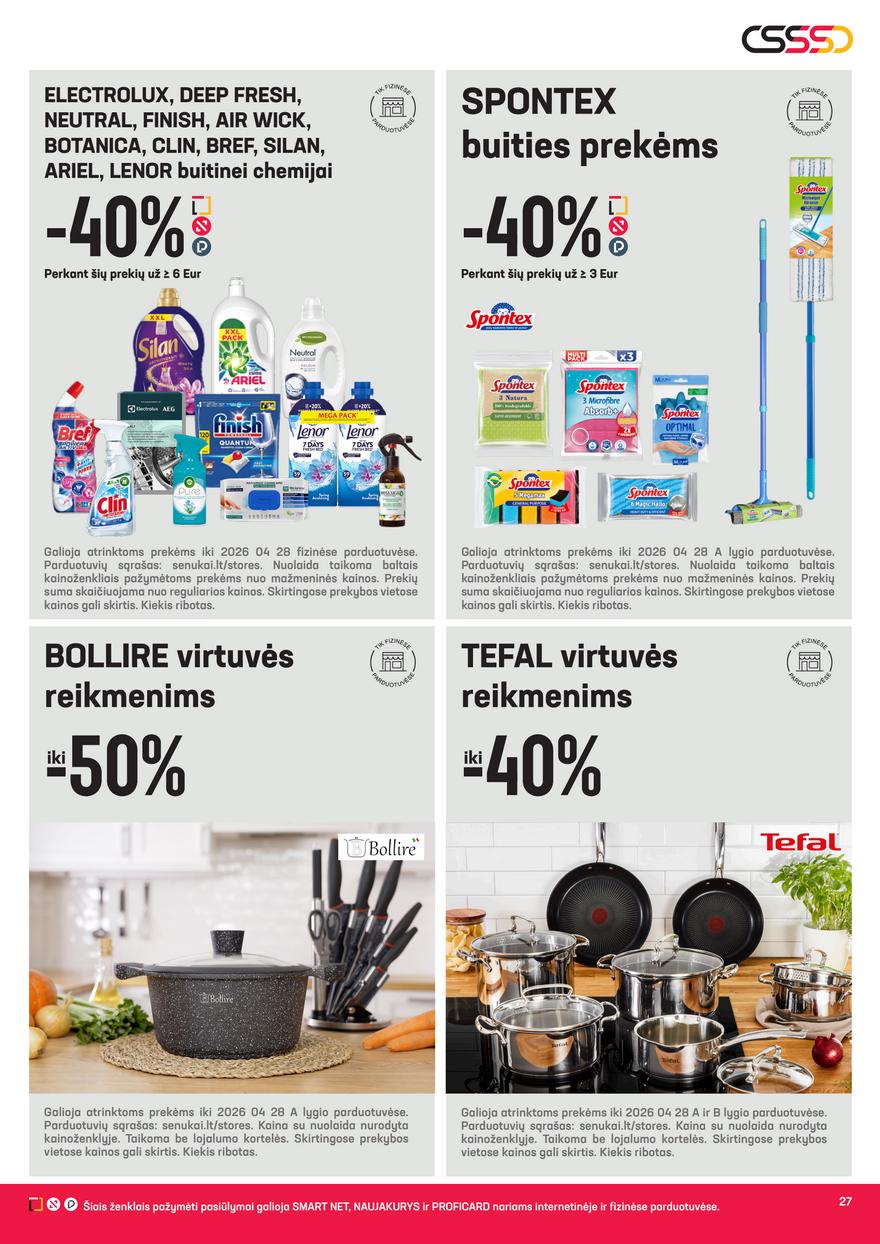 Senukai leidinys akcijos nuo 
  2026-04-15 iki 
  2026-05-28 | Leidinukas.lt puslapis 27