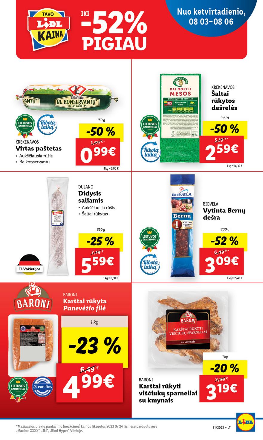 Lidl pasiūlymai akcijos nuo 
  2023-07-31 iki 
  2023-08-06 | Leidinukas.lt puslapis 54