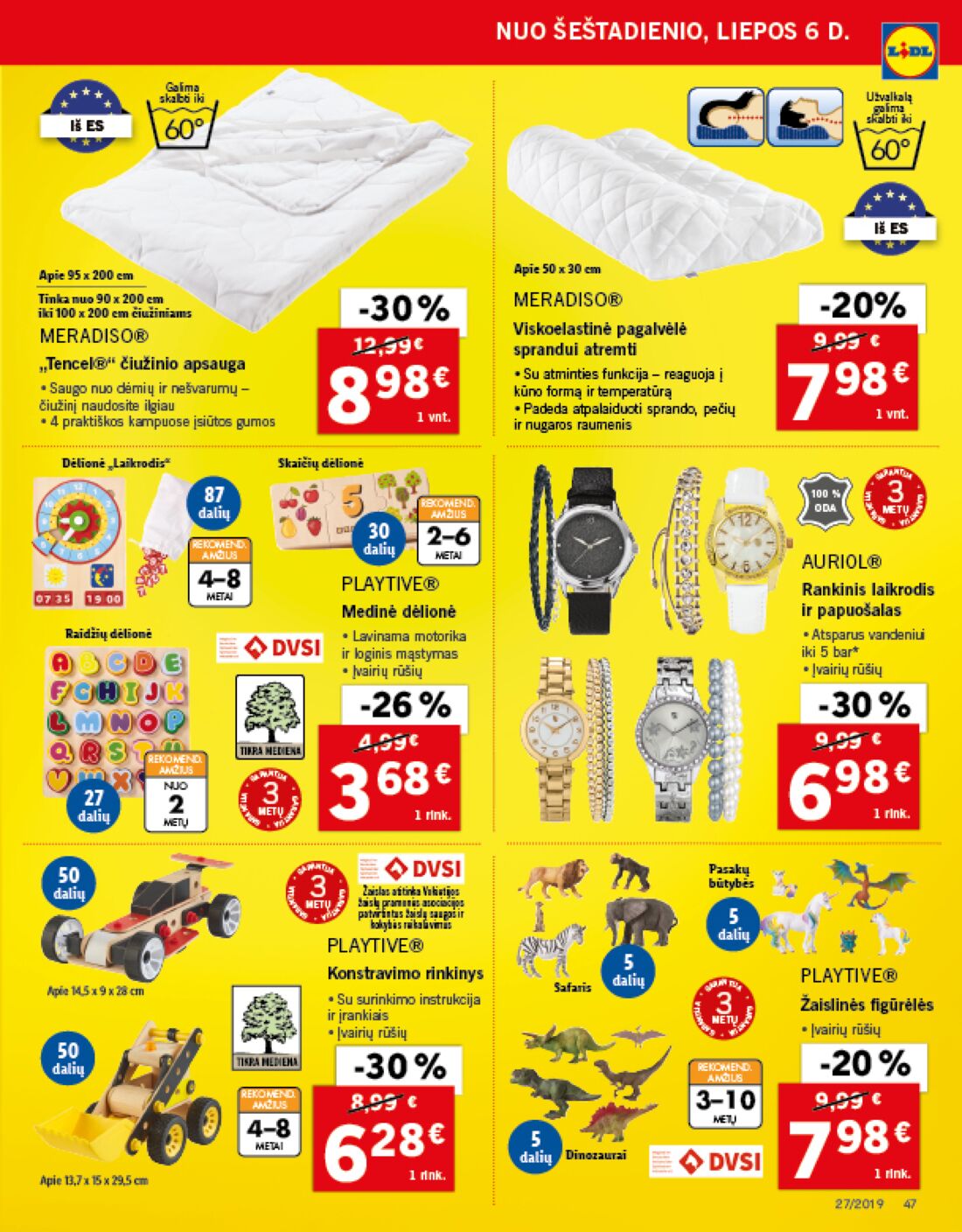 Lidl savaitinis leidinys akcijos nuo 
  2019-07-01 iki 
  2019-07-07 | Leidinukas.lt puslapis 47