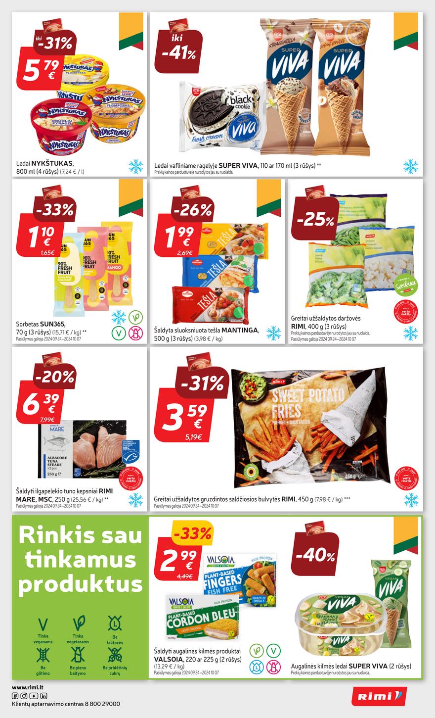 Rimi savaitinis leidinys 40 akcijos nuo 
  2024-10-01 iki 
  2024-10-07 | Leidinukas.lt puslapis 14