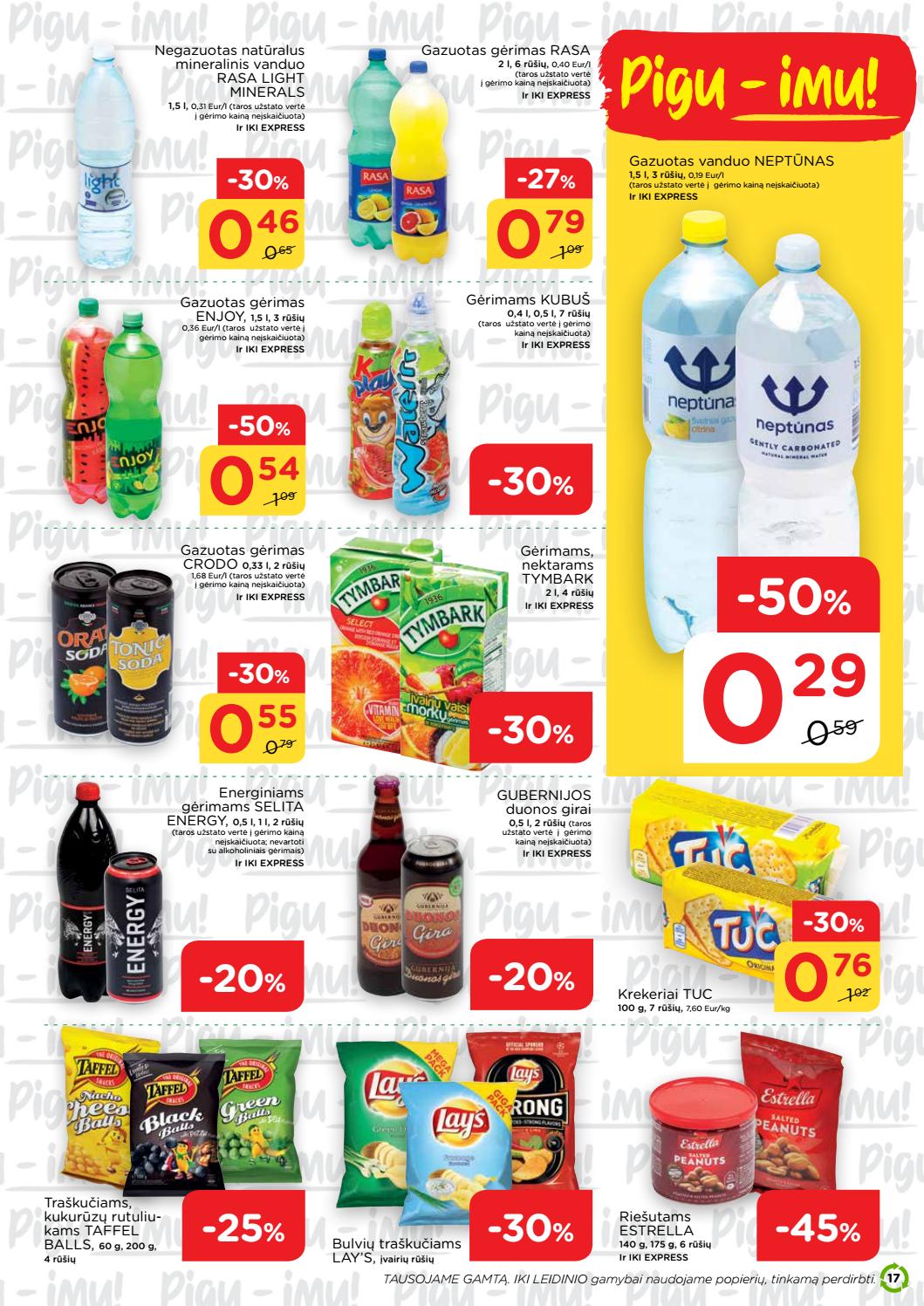 Iki savaitinis leidinys akcijos nuo 
  2019-08-12 iki 
  2019-08-18 | Leidinukas.lt puslapis 17