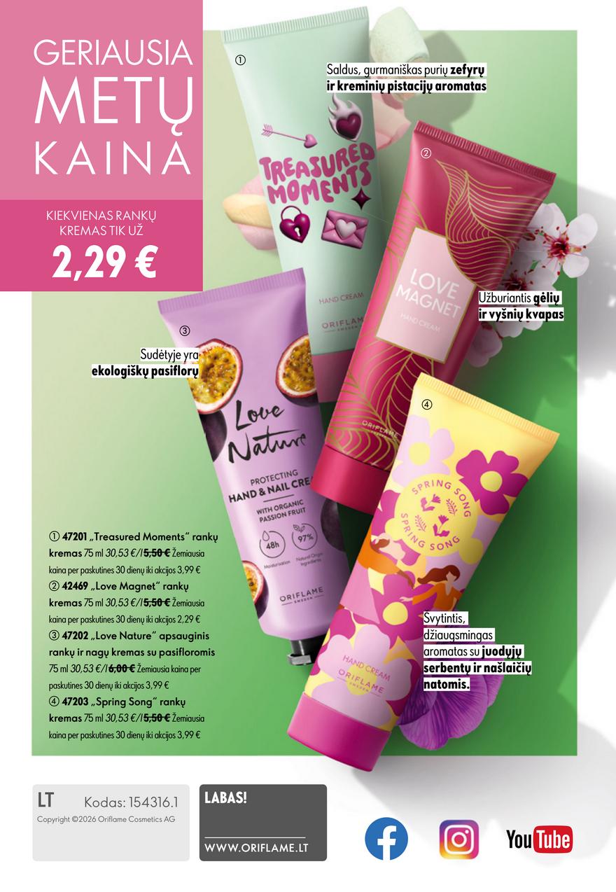 Oriflame katalogas akcijos nuo 
  2026-06-24 iki 
  2026-07-14 | Leidinukas.lt puslapis 148