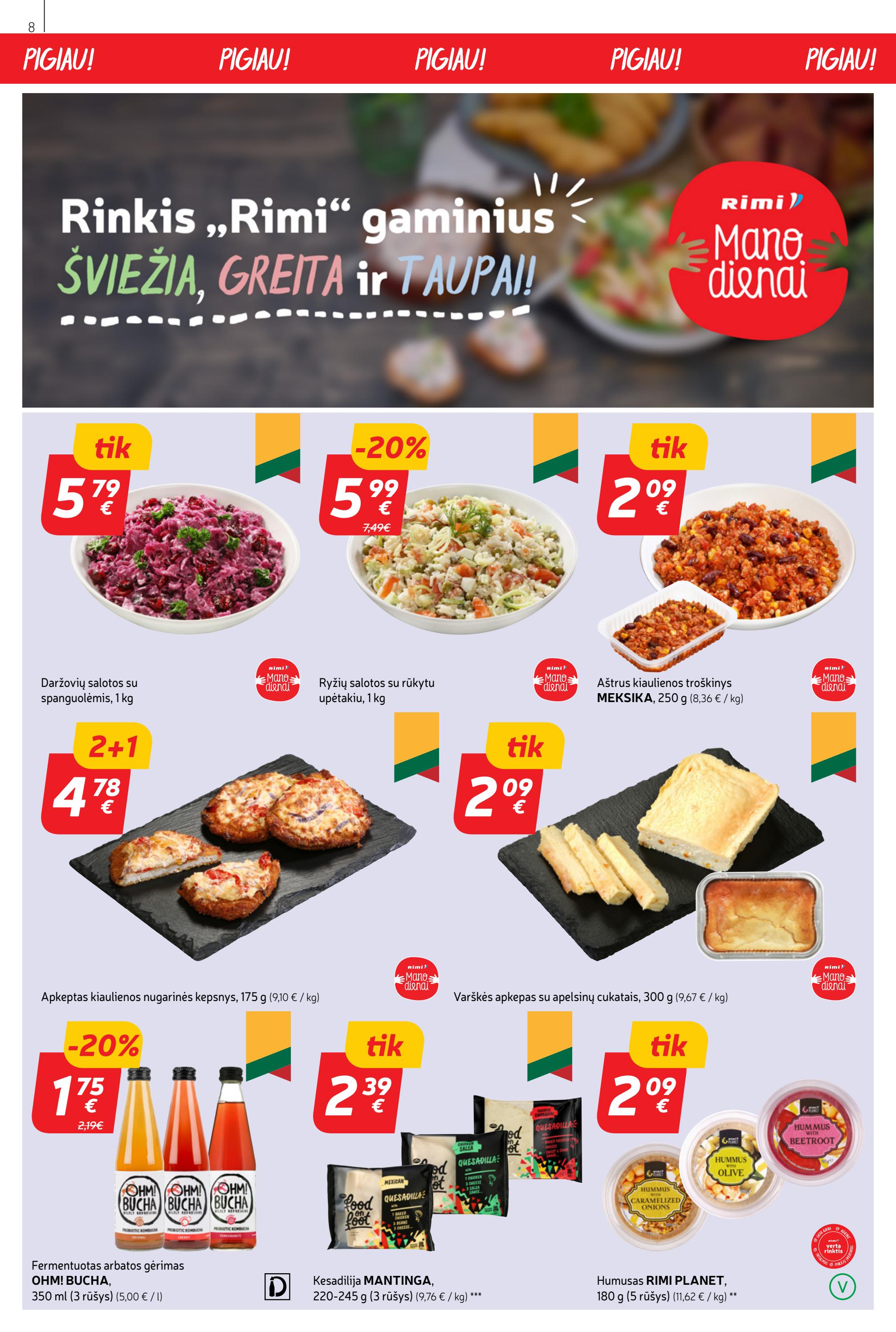 Rimi savaitinis leidinys akcijos nuo 
  2023-02-21 iki 
  2023-02-27 | Leidinukas.lt puslapis 8