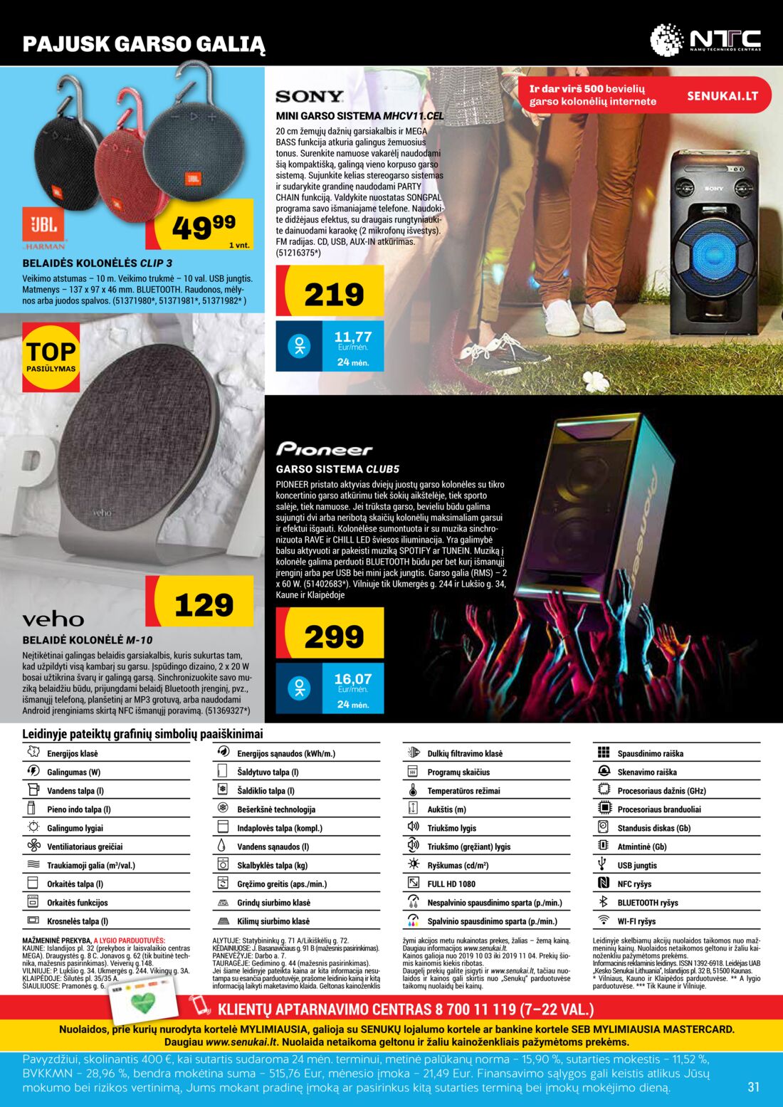 Senukai reklaminis leidinys akcijos nuo 
  2019-10-03 iki 
  2019-11-04 | Leidinukas.lt puslapis 31