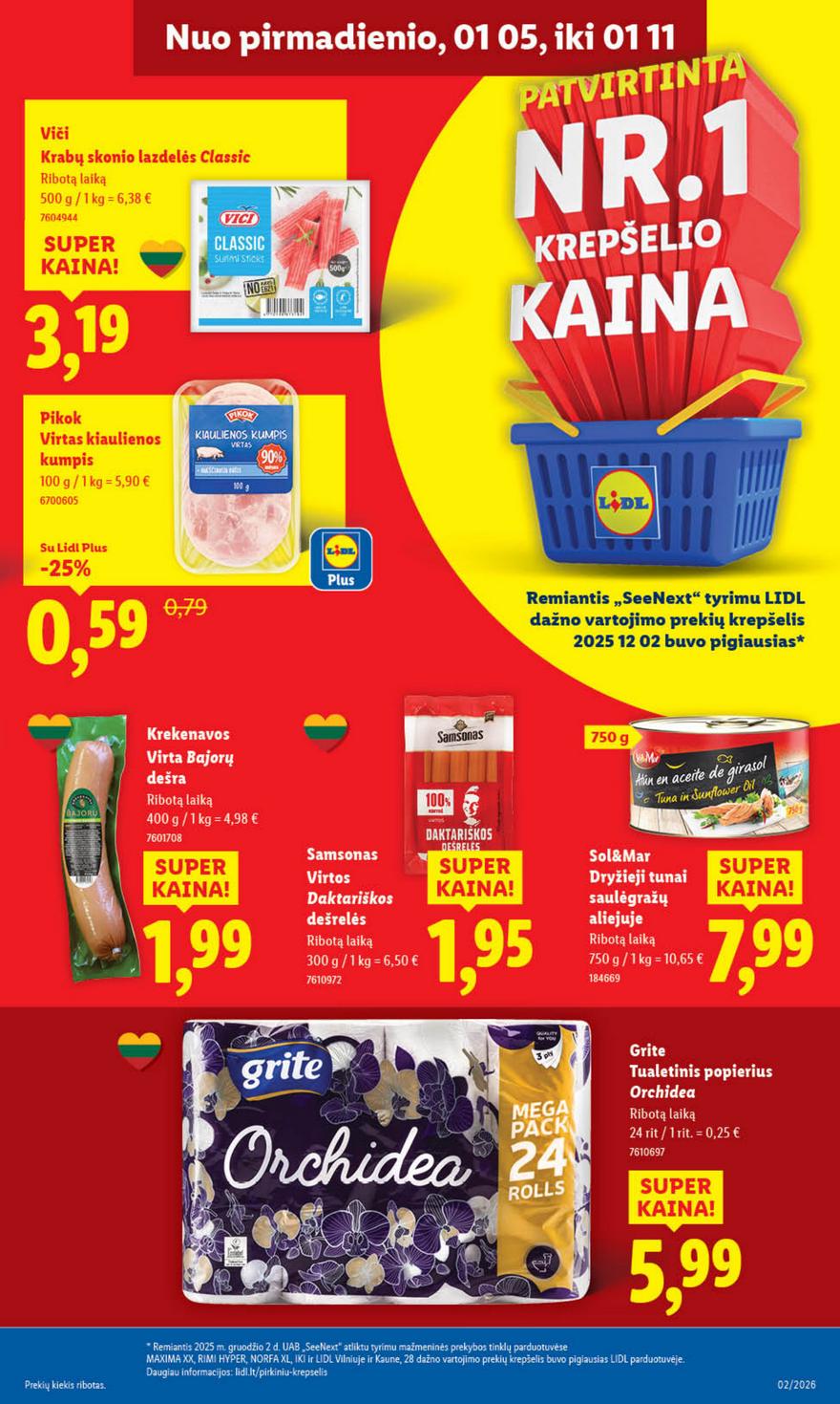 Lidl leidinys akcijos nuo 
  2026-01-05 iki 
  2026-01-11 | Leidinukas.lt puslapis 11