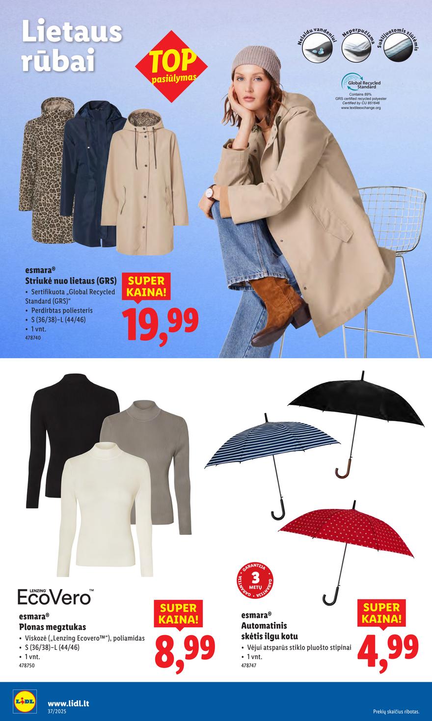 Lidl leidinys akcijos nuo 
  2025-09-08 iki 
  2025-09-14 | Leidinukas.lt puslapis 2