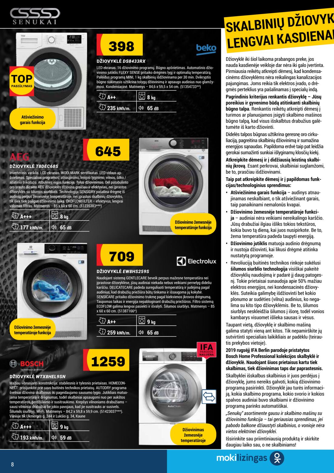 Senukai reklaminis leidinys akcijos nuo 
  2019-10-03 iki 
  2019-11-04 | Leidinukas.lt puslapis 8