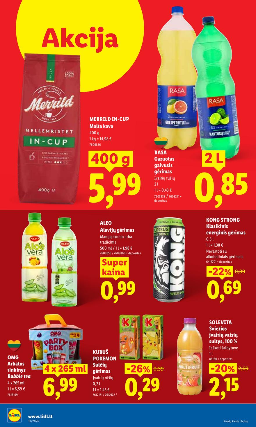 Lidl leidinys akcijos nuo 
  2026-07-27 iki 
  2026-08-02 | Leidinukas.lt puslapis 32