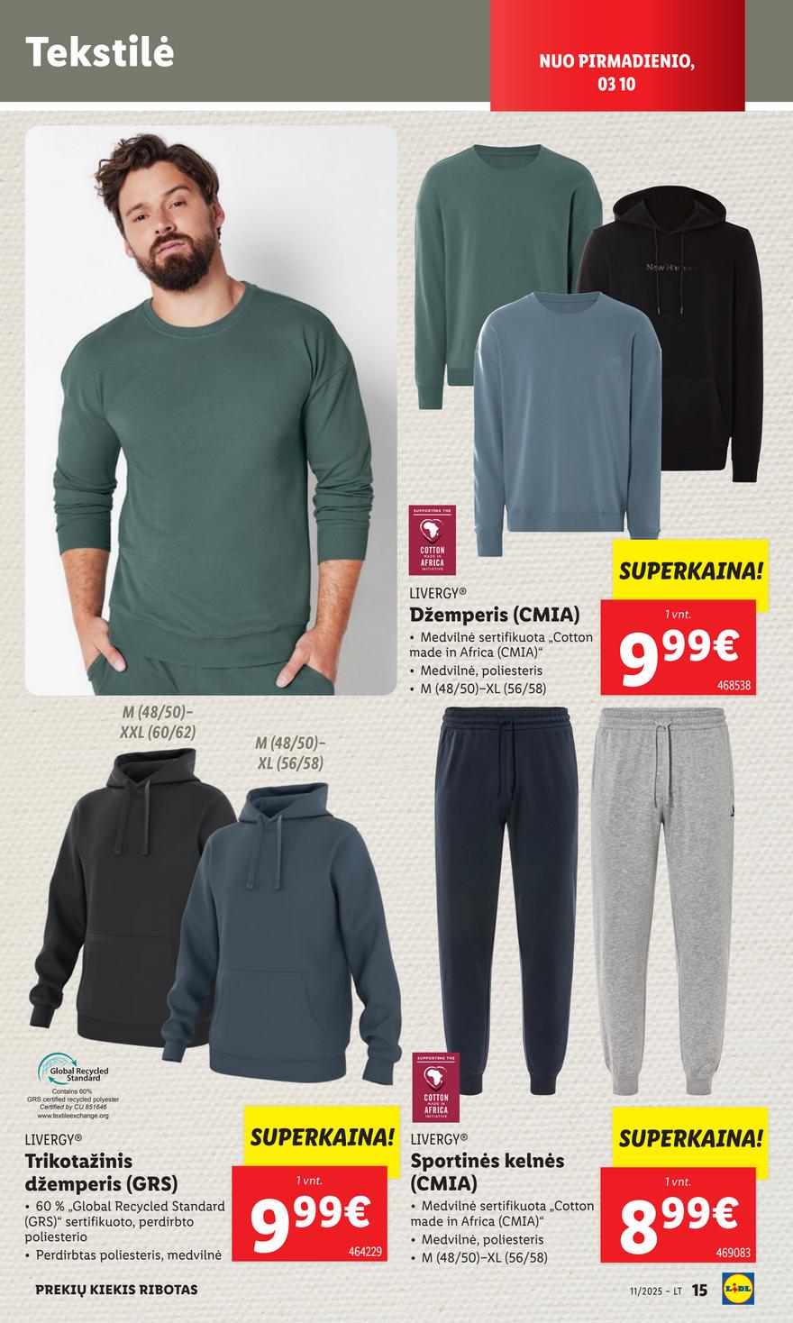 Lidl ne maisto leidinys akcijos nuo 
  2025-03-10 iki 
  2025-03-16 | Leidinukas.lt puslapis 15