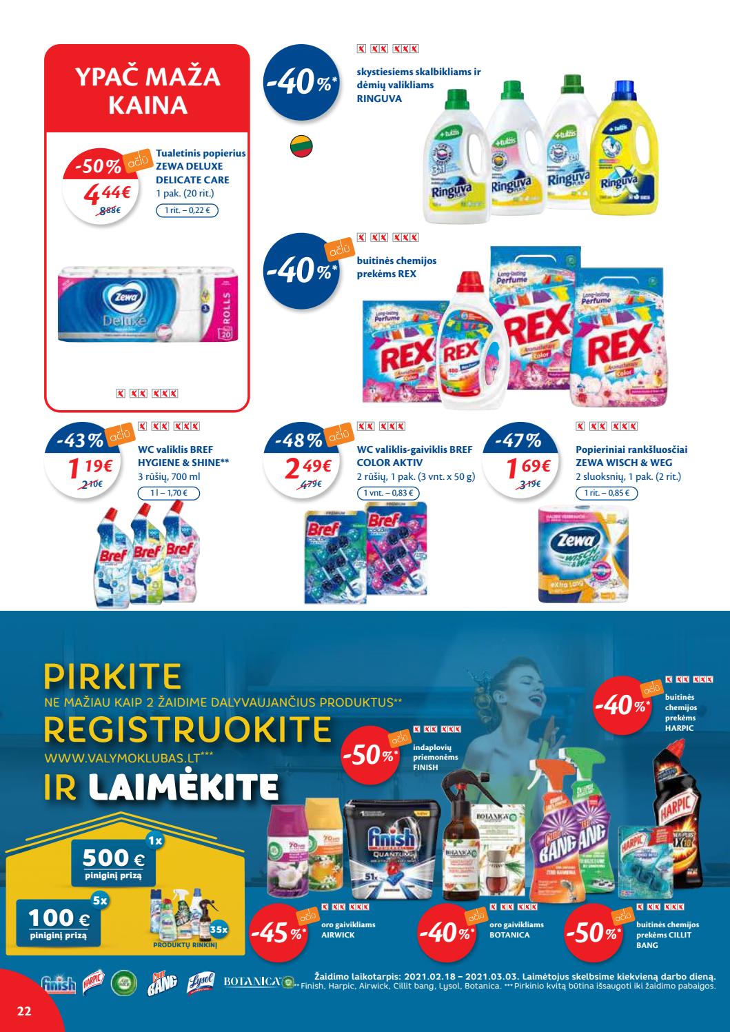Maxima kaininis leidinys akcijos nuo 
  2021-02-02 iki 
  2021-02-08 | Leidinukas.lt puslapis 22